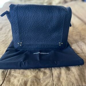 Jerome Dreyfuss Igor Black Bag in Lambskin